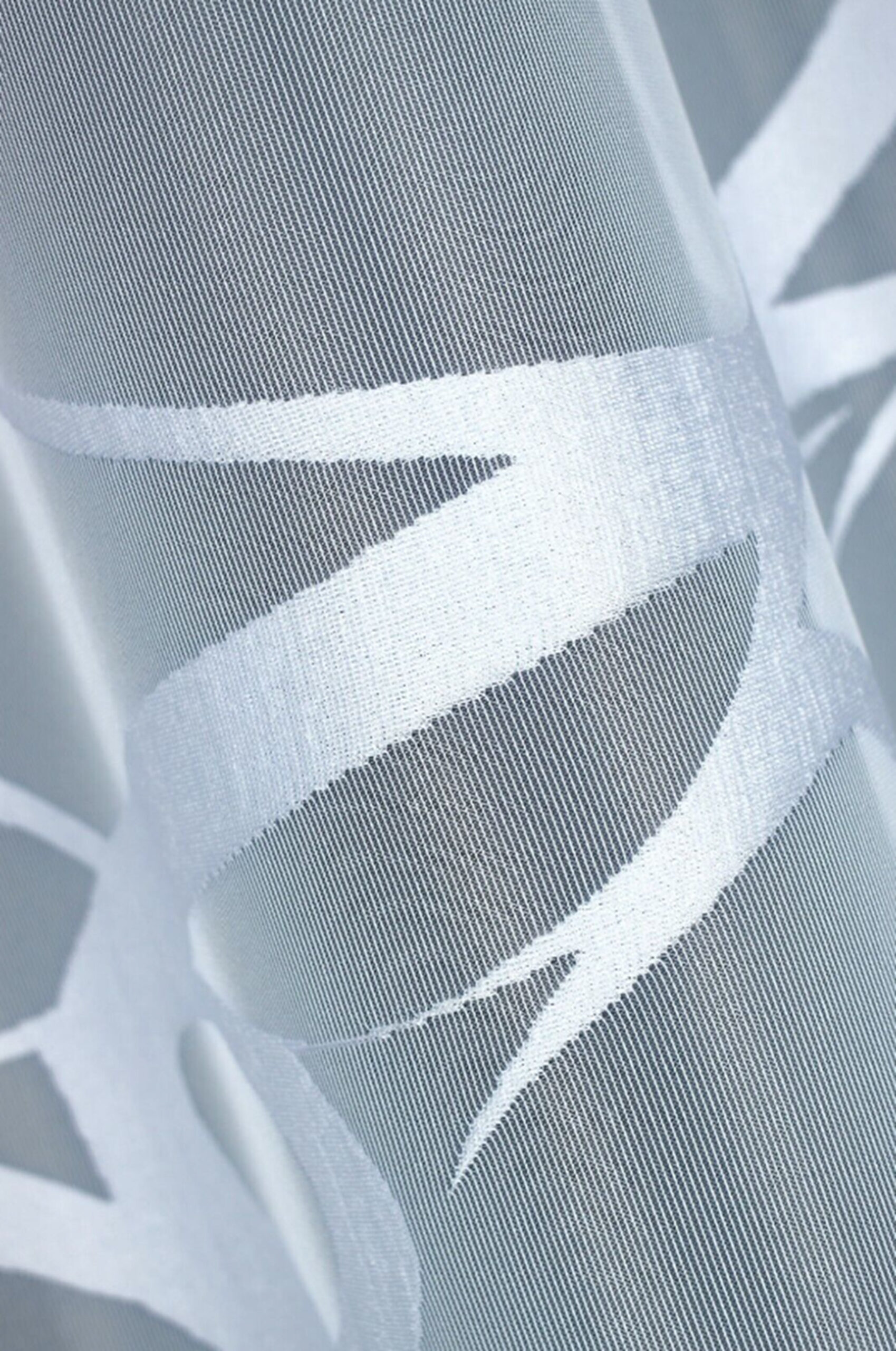 Hochwertige Gardine mit Schlaufen aus Jacquard-Stoff – Bild 3